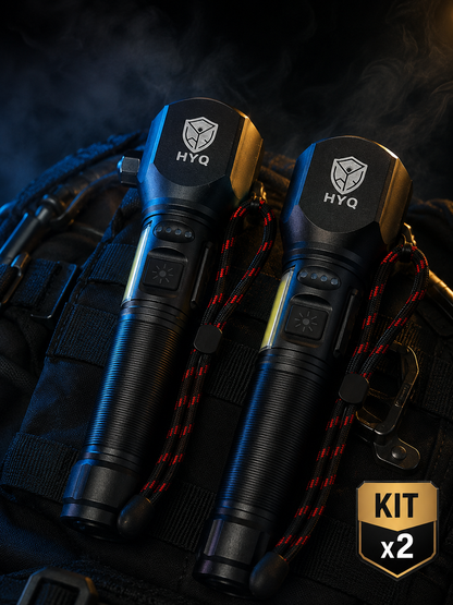 Kit 2 Linternas Tácticas Army — 50% OFF + Pago al Recibir