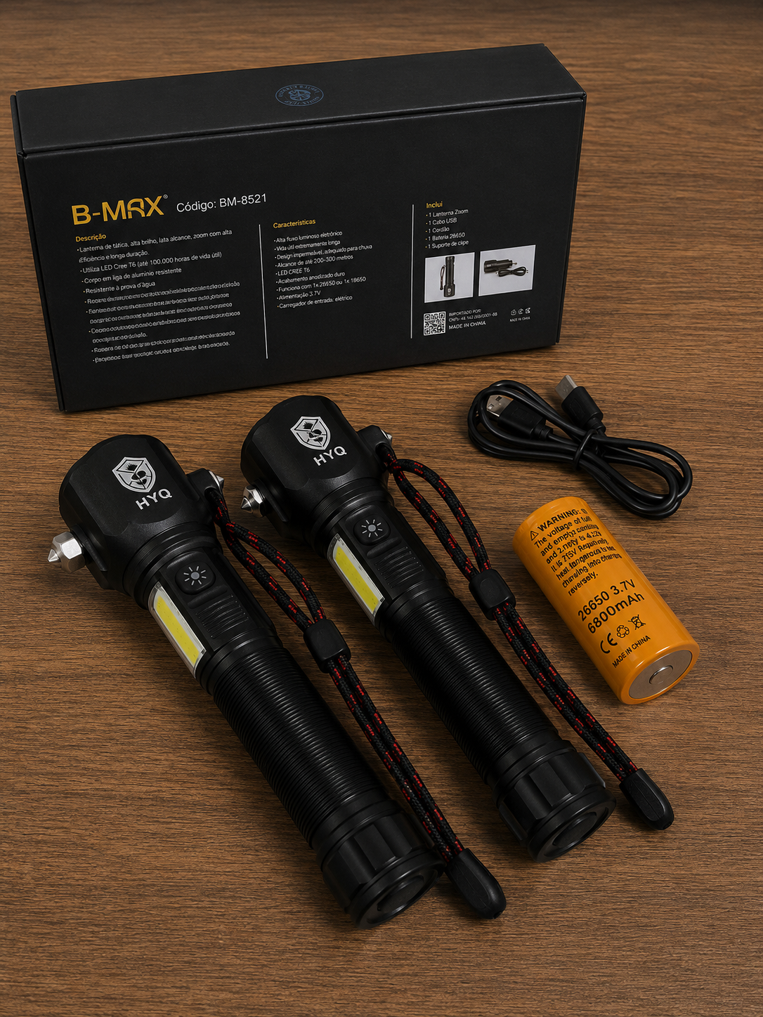 Kit 2 Linternas Tácticas Army — 50% OFF + Pago al Recibir